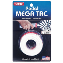 Lade das Bild in den Galerie-Viewer, Tourna Mega Tac Padel Overgrip 3er Pack – Extrem Klebrig