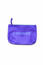 Lade das Bild in den Galerie-Viewer, HEAD Kulturbeutel / Tennis Essentials Tasche – Lila mit türkisem Reißverschluss