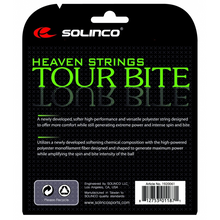 Lade das Bild in den Galerie-Viewer, Solinco Tour Bite Soft 1.25 mm Tennissaiten Set – Weiche Co-Poly Saite für maximalen Spin & Kontrolle