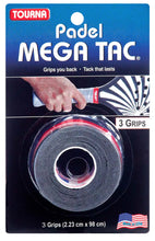 Lade das Bild in den Galerie-Viewer, Tourna Mega Tac Padel Overgrip 3er Pack – Extrem Klebrig