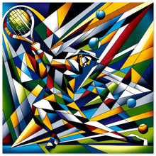 Load image into Gallery viewer, &quot;Kaleidoscopic Forehand&quot; -  Poster auf mattem Papier
