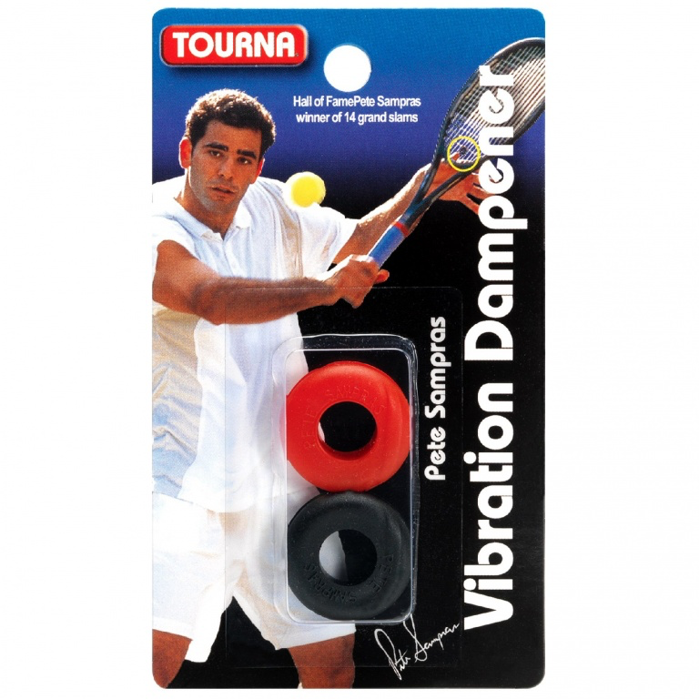 Tourna O Damp Vibrationsdämpfer Rot und Schwarz