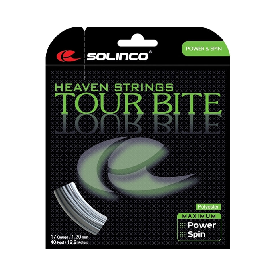 Solinco Tour Bite 1.25 mm Tennissaiten Set – Profi Co-Poly Saite für maximalen Spin & Kontrolle