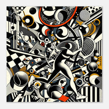 Load image into Gallery viewer, &quot;Rhythmic Rally&quot; Premium Poster auf mattem Papier
