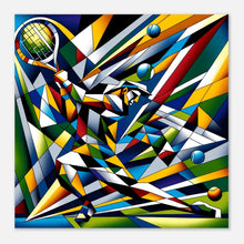 Load image into Gallery viewer, &quot;Kaleidoscopic Forehand&quot; -  Poster auf mattem Papier
